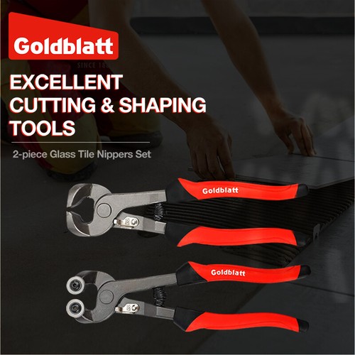 Goldblatt 2pcs glass tile - 2pcs,